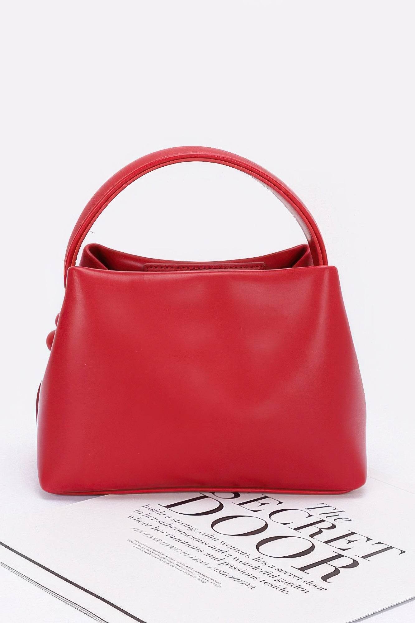 Faux Leather Tote Bag - LLR Chic