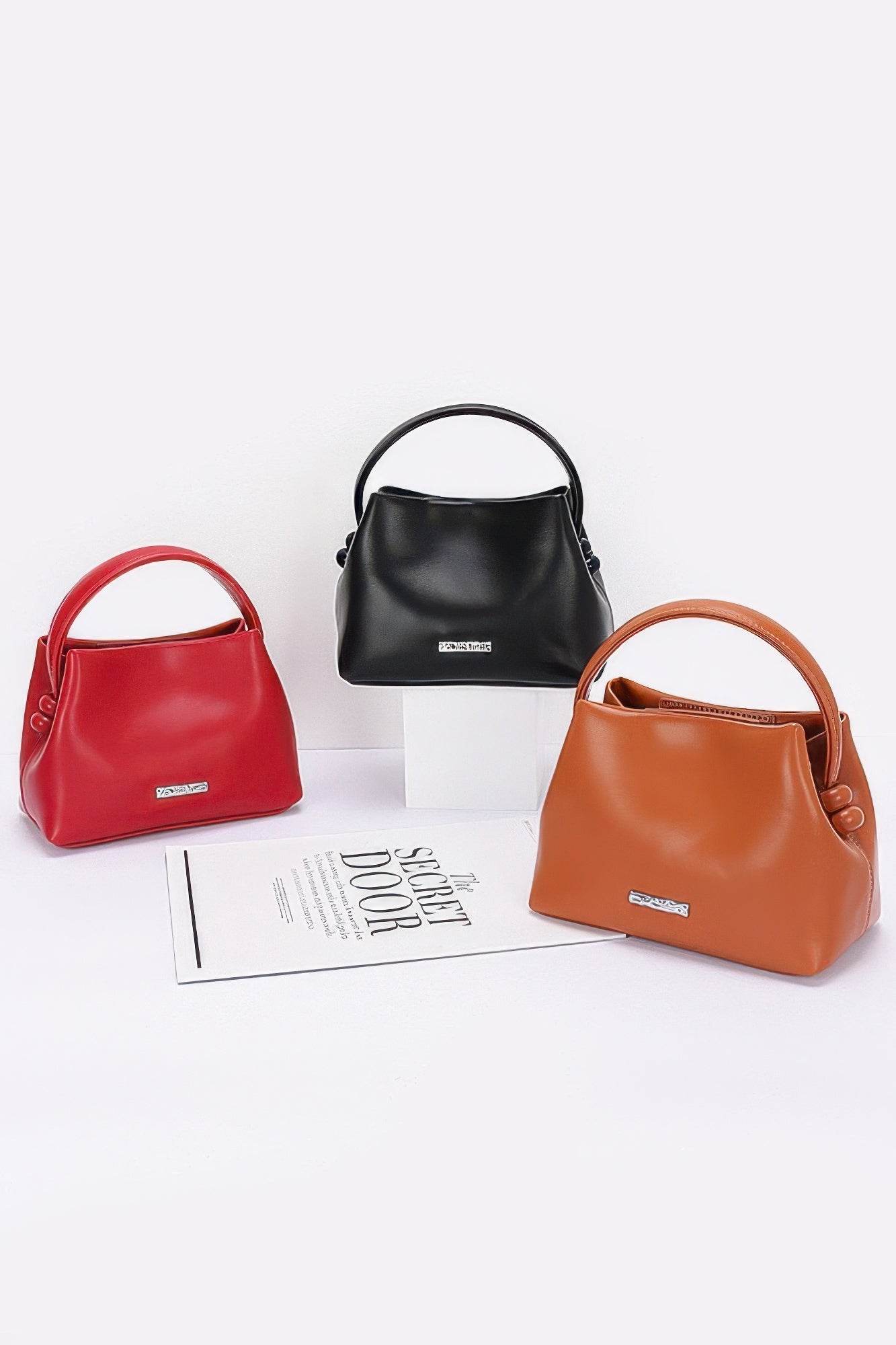 Faux Leather Tote Bag - LLR Chic