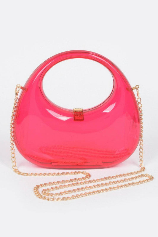 Transparent Acrylic Clutch - LLR Chic