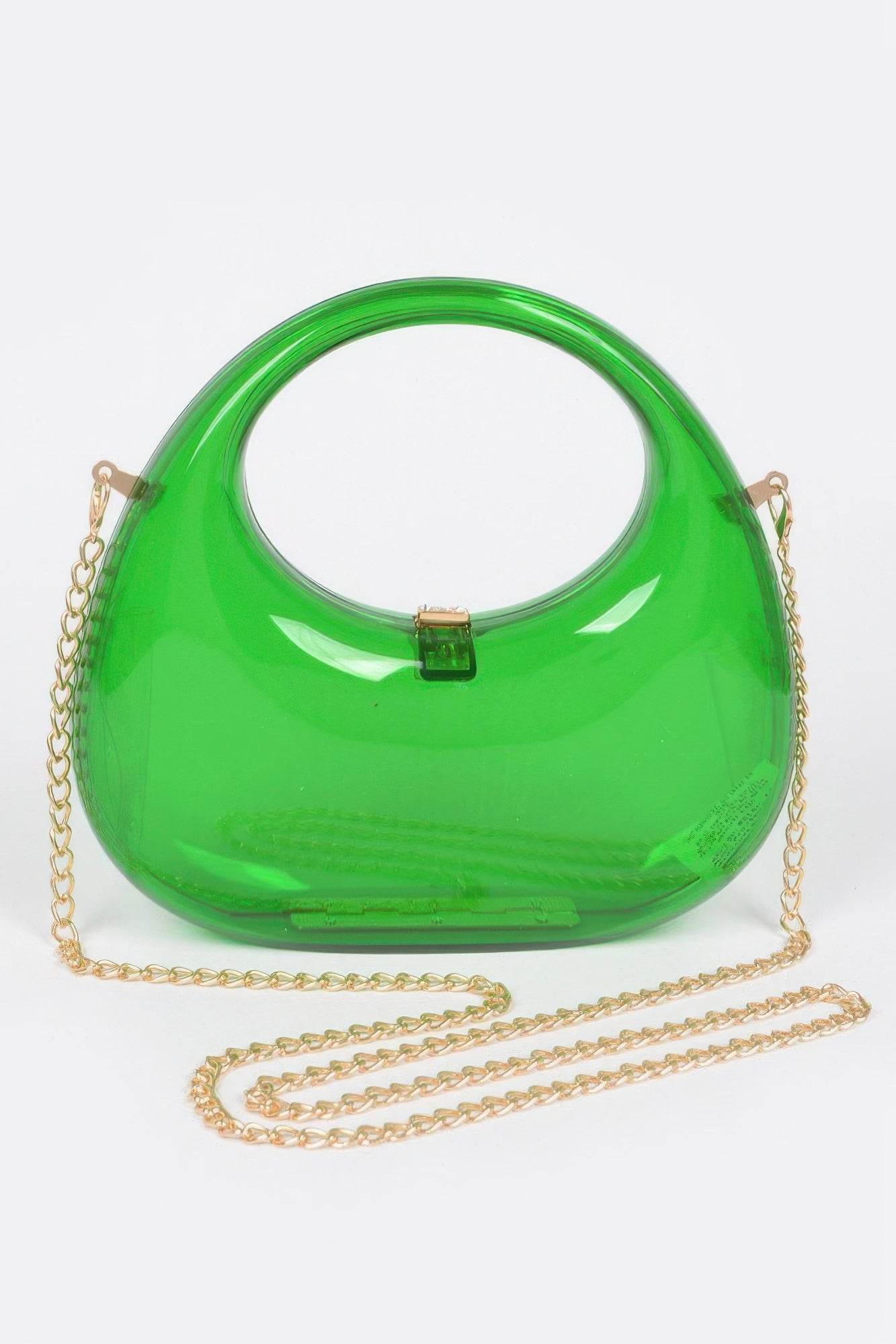 Transparent Acrylic Clutch - LLR Chic