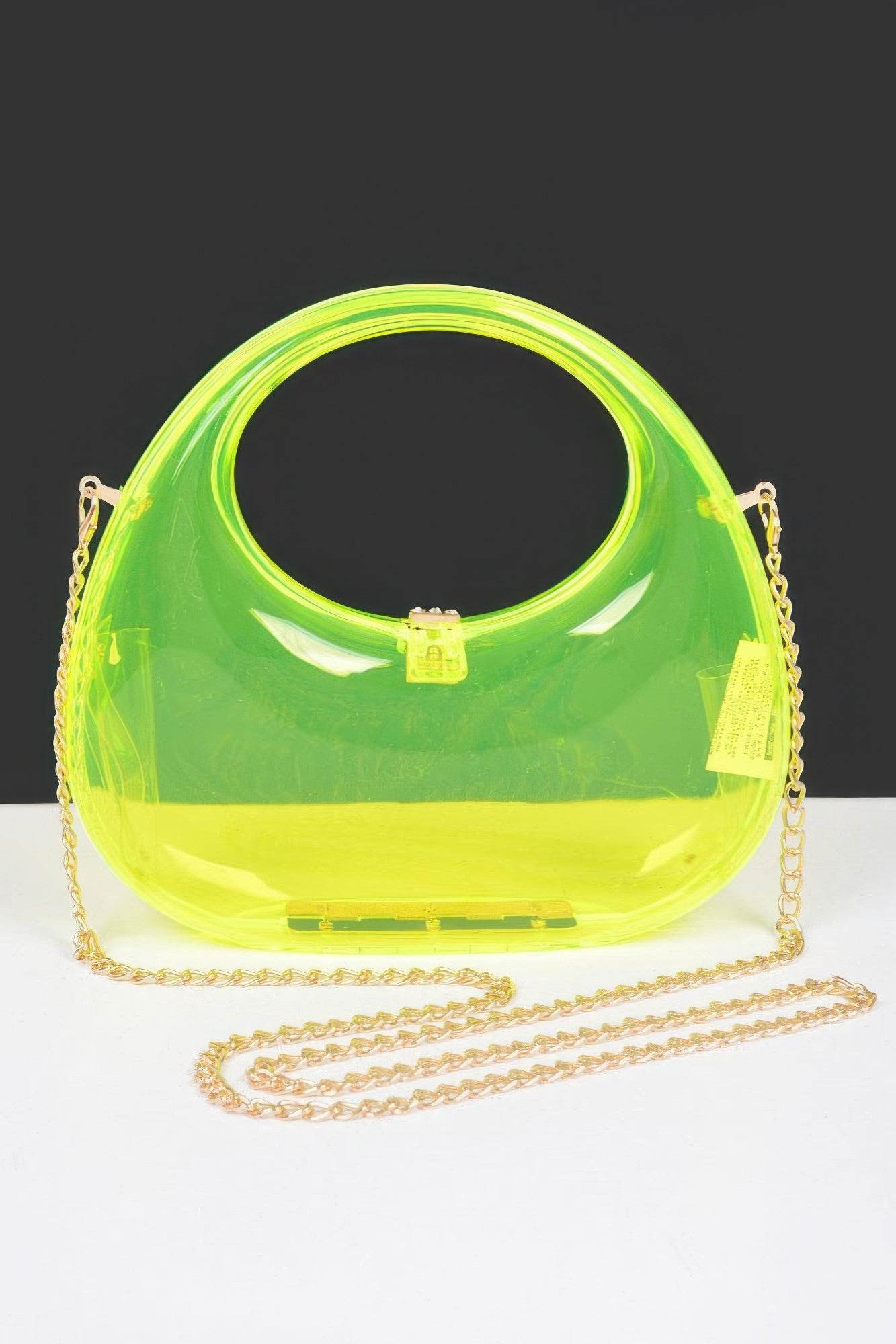 Transparent Acrylic Clutch - LLR Chic