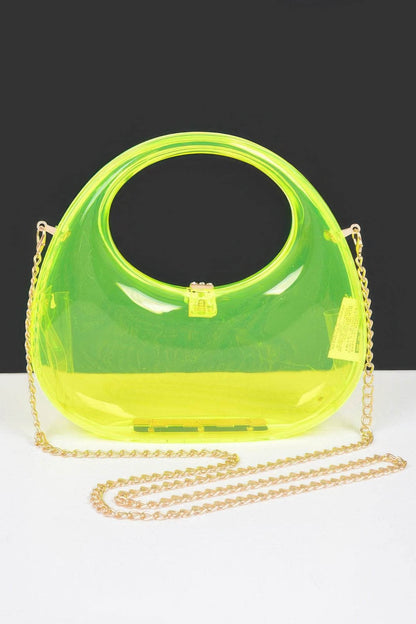 Transparent Acrylic Clutch - LLR Chic