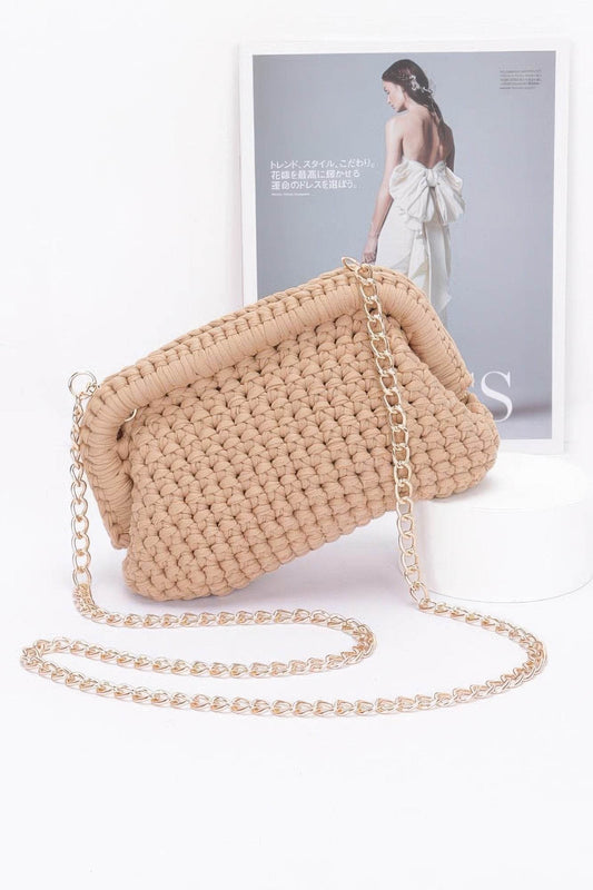 Cotton Braided Clutch - LLR Chic