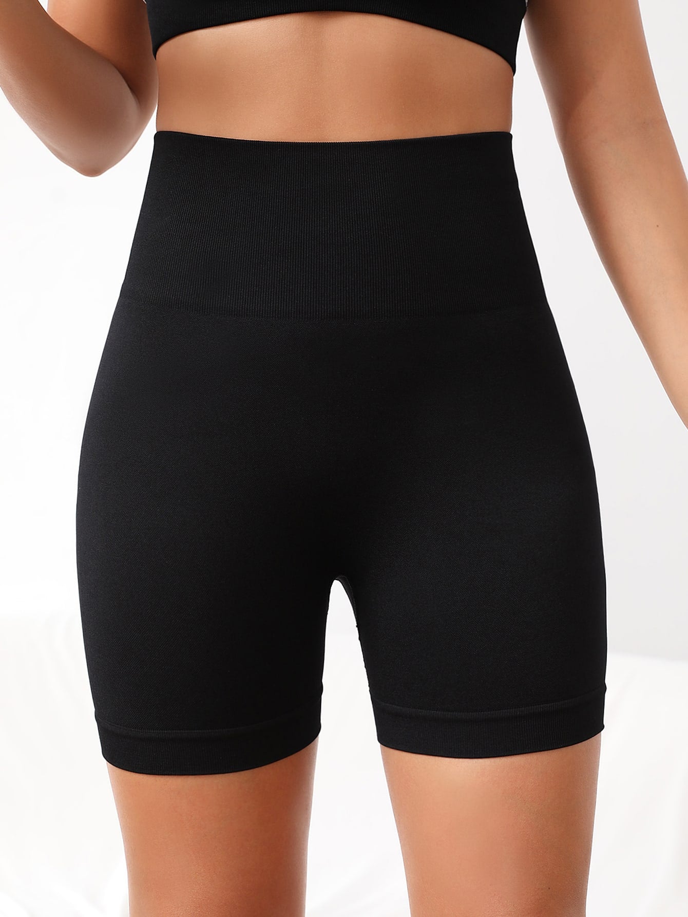 Wideband Seamless Sports Shorts