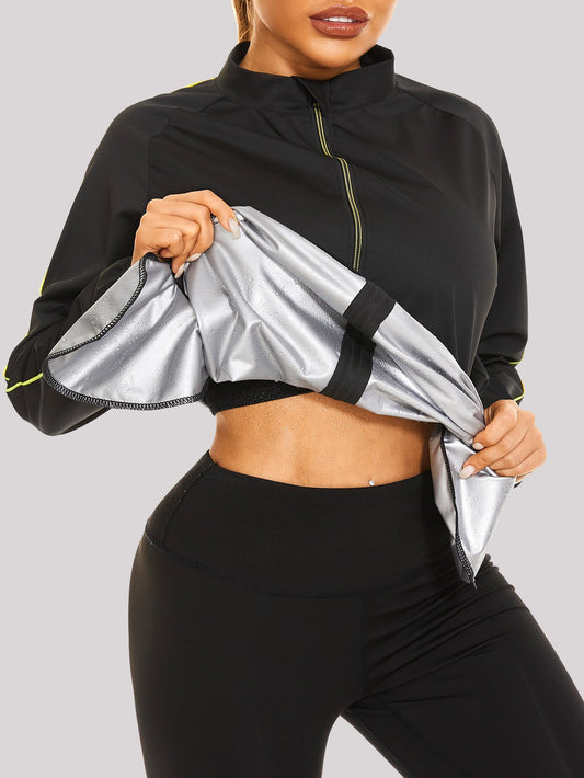 Zip Up Sports Sweatshirt