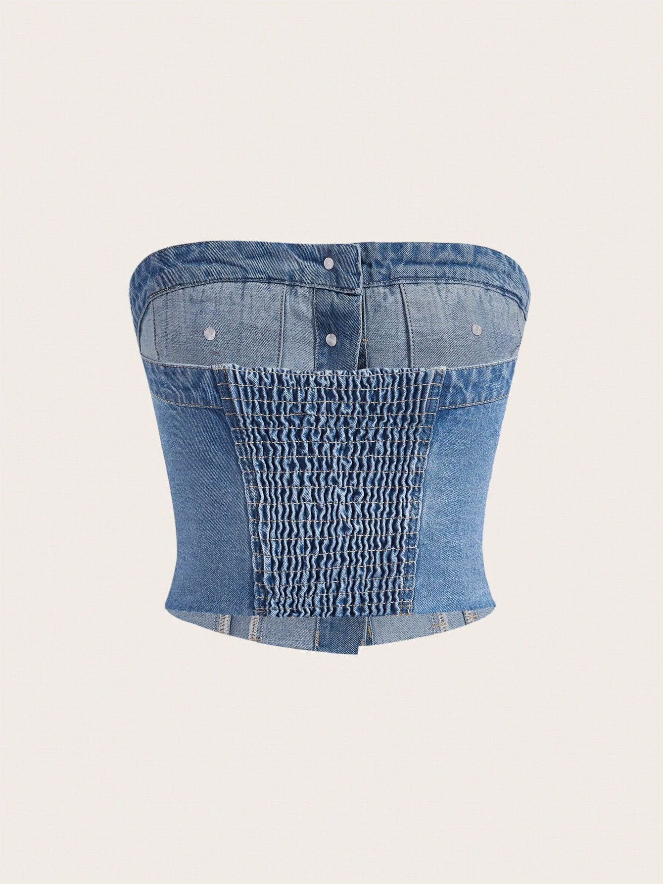 Tube Denim Top