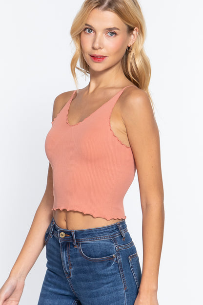 Lettuce Edge Seamless Cami Top